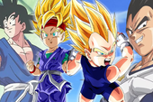 Hình minh họa Goku cơ bắp trong phong cách Dragon Ball Z