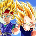 Goku Jr. và Vegeta Jr. xuất hiện cùng nhau trong bối cảnh tương lai của Dragon Ball