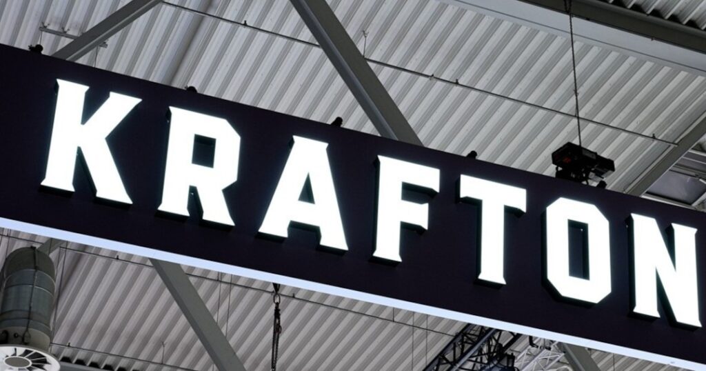 Logo KRAFTON xuất hiện trong bối cảnh thông tin về nhà phát hành PUBG