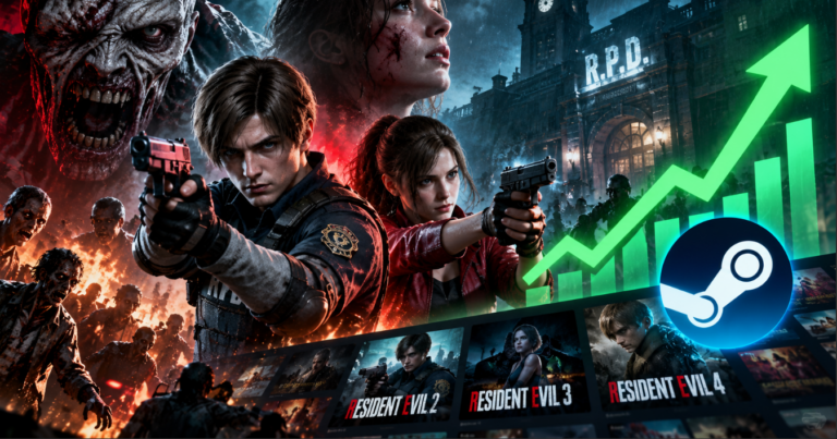 Hình ảnh minh họa một tựa game Resident Evil trên cửa hàng Steam
