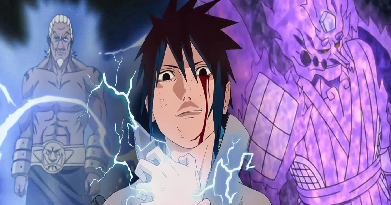 Sasuke đứng trong trận chiến cuối cùng tại Thung lũng Tận Cùng