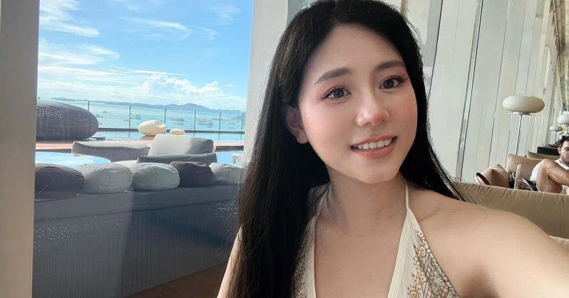 Minh Thu xuất hiện trong một bức ảnh đời thường