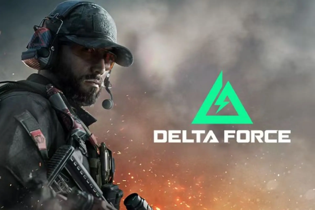 Nhân vật Delta Force di chuyển qua khu vực có nhiều vật phẩm