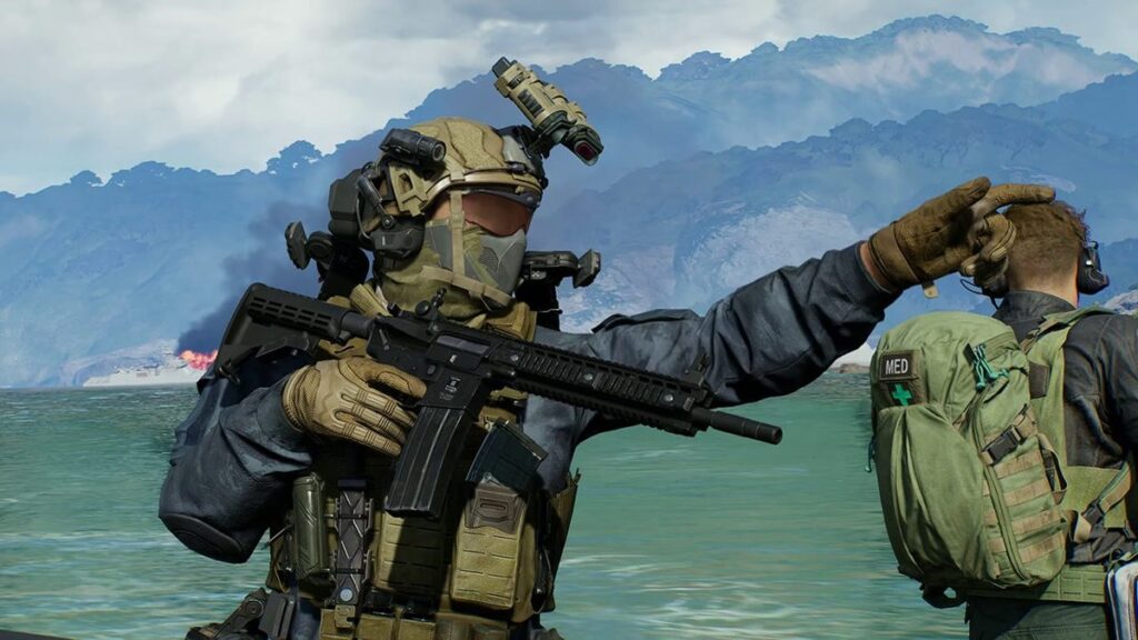 Bối cảnh tìm kiếm và thu thập trang bị trong Delta Force