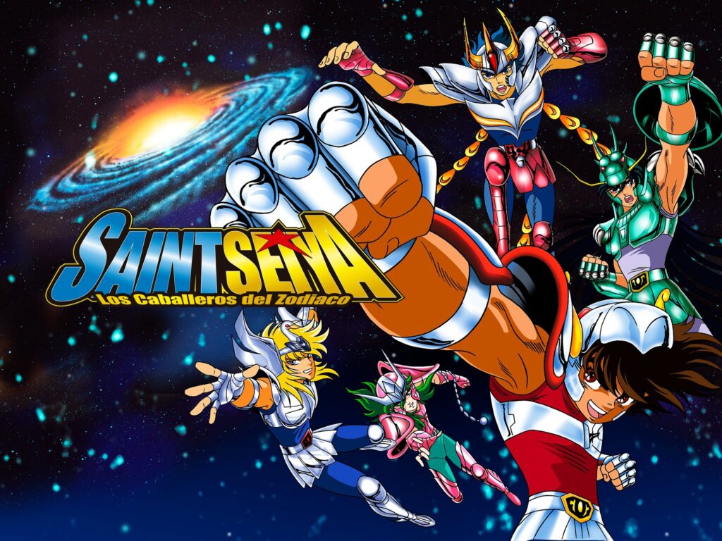 Không gian trưng bày các bản vẽ nghệ thuật gốc của Saint Seiya