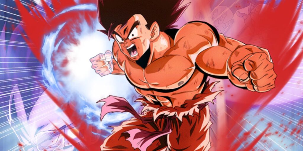 Goku kết hợp Kaioken Blue khi chiến đấu với Hit