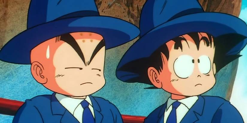 Mini Goku biến đổi thành Super Saiyan 4 trong Dragon Ball DAIMA