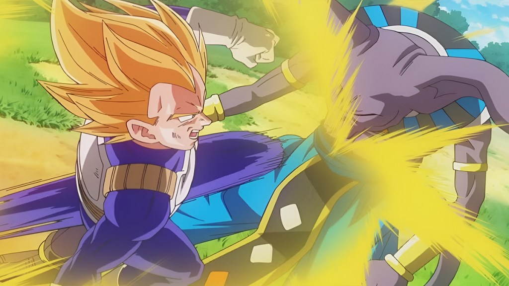 Goku và Vegeta sử dụng Super Saiyan Blue
