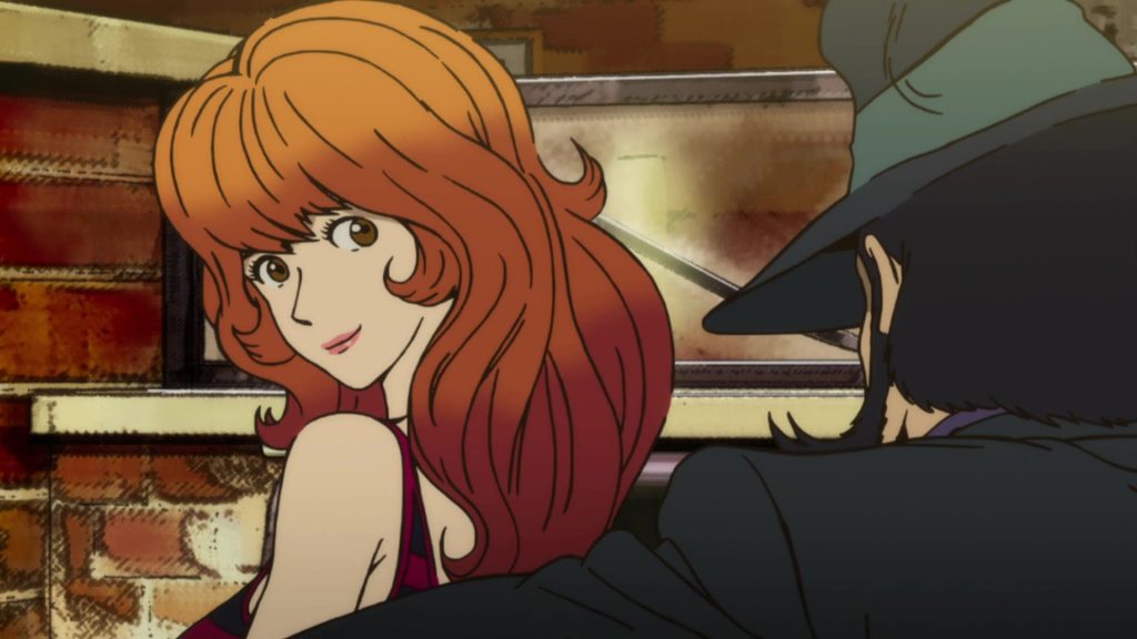Faye Valentine trong bối cảnh của Cowboy Bebop