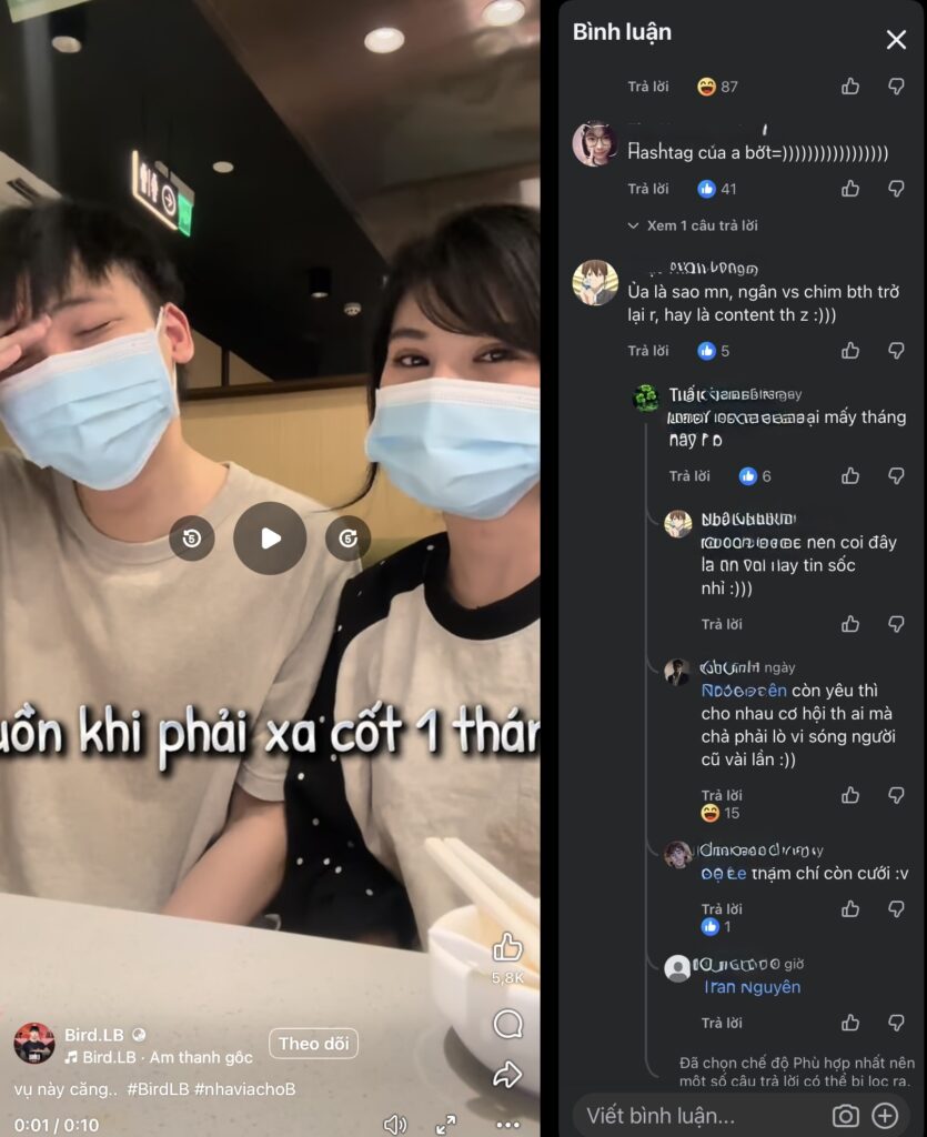 Hình ảnh đời thường của BirdLB và Kim Ngân sau sự kiện APL