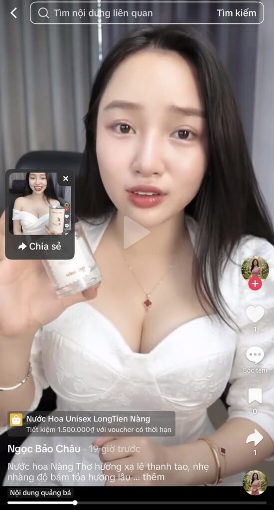 Hình ảnh minh họa cho việc sử dụng trái phép diện mạo creator