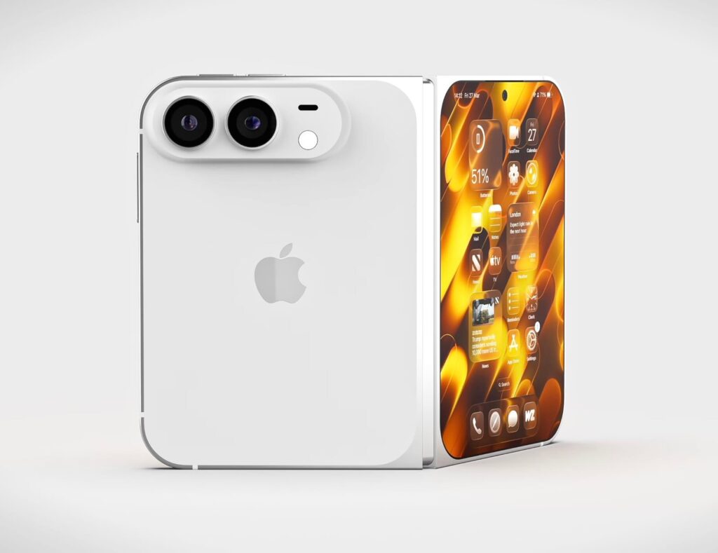Thiết bị gập được nhắc đến trong bối cảnh sản phẩm mới của Apple