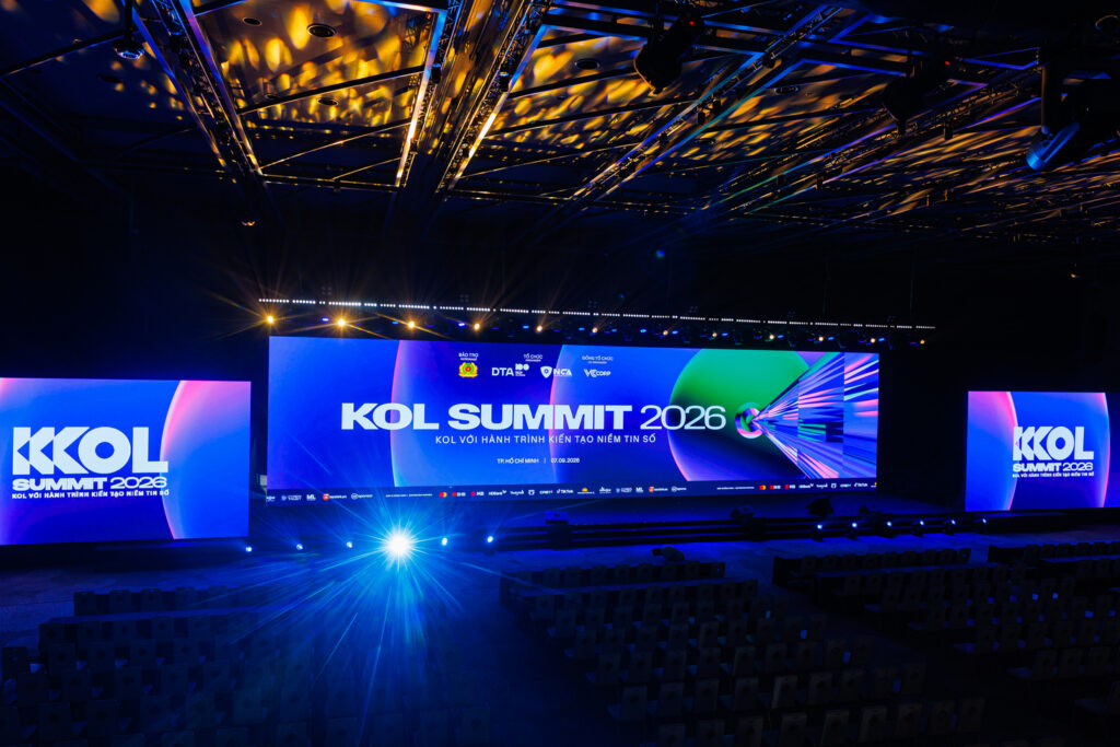 Các phần quà dành cho khách mời của KOL Summit 2026