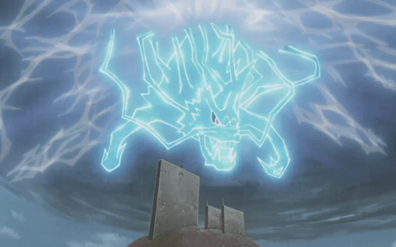 Hình ảnh Susanoo mang giáp và đôi cánh trong Naruto
