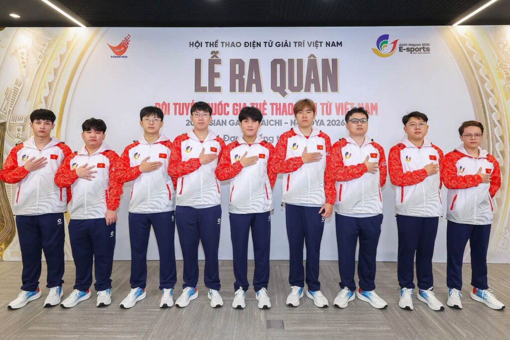 Không khí chuẩn bị của các đội tuyển LMHT trước ASIAD 2026