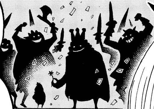 Các nhân vật thuộc nhiều chủng tộc cùng xuất hiện trong thế giới One Piece