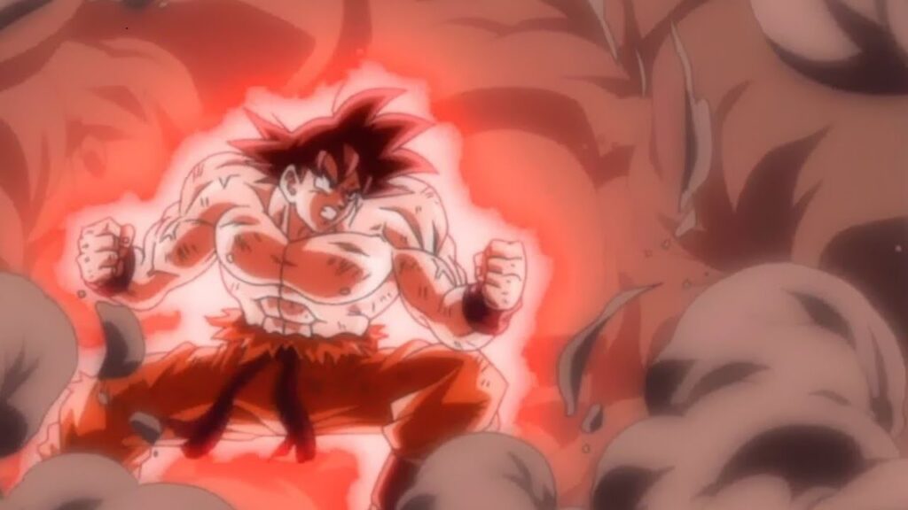 Goku sử dụng Super Kaioken trong cuộc đối đầu với Paikuhan