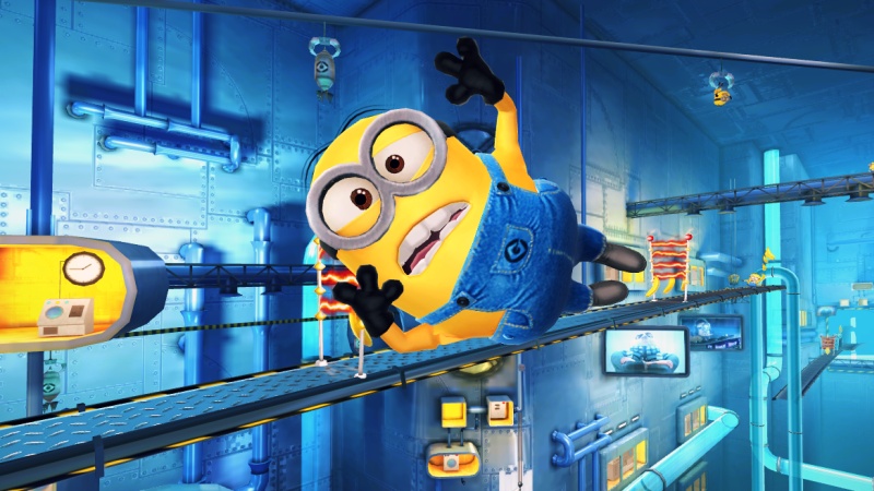 Bối cảnh phòng thí nghiệm trong Minion Rush