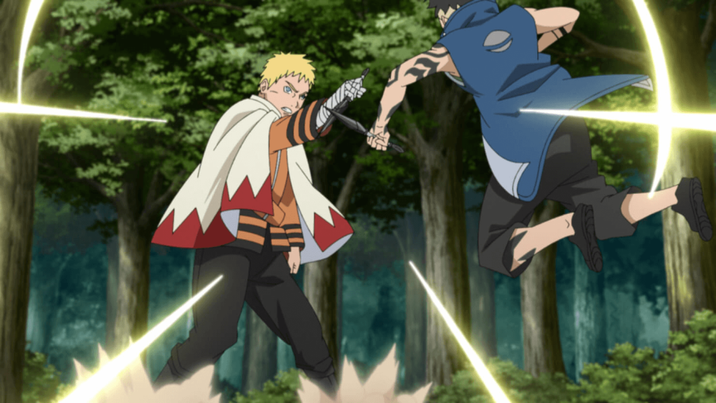 Minh họa giả thuyết Naruto làm chủ Mộc Độn