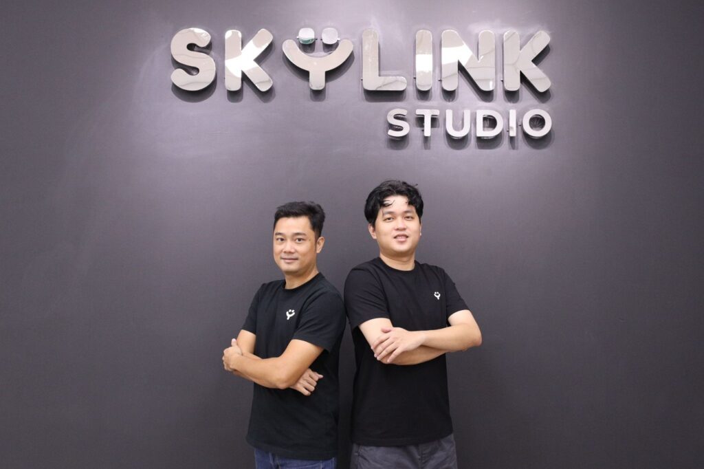 Founder & CEO Nguyễn Ngọc Tuấn Lợi và Giám đốc Sáng tạo Đặng Tuấn Vinh của Skylink Studio