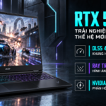 Laptop Acer gaming trang bị RTX 5060 trong không gian chơi game