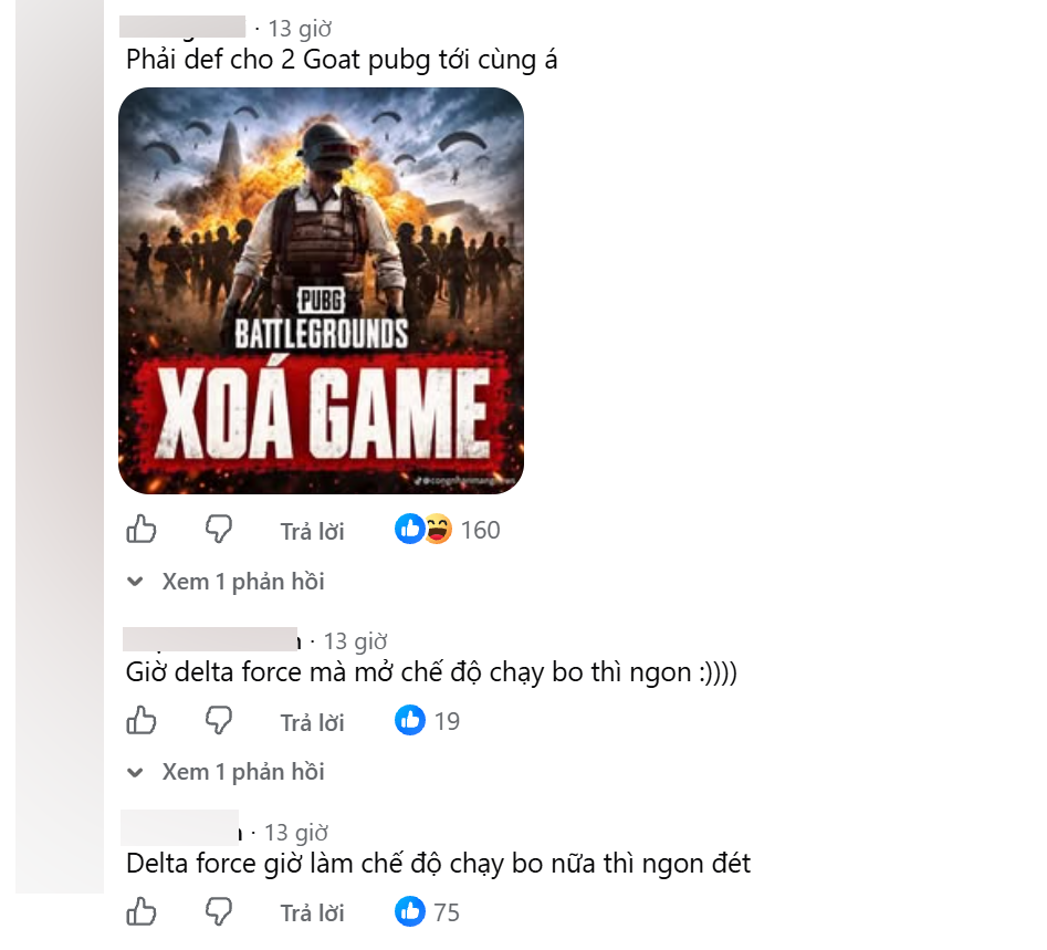 Biểu tượng các trò chơi được nhắc đến sau drama PUBG