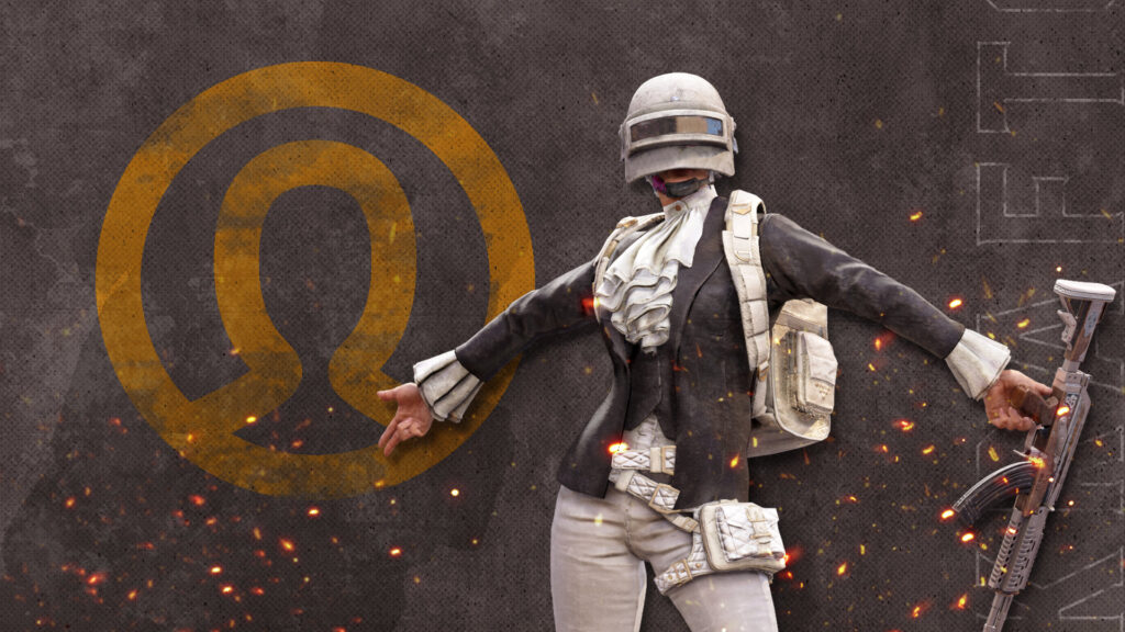 Biểu tượng PUBG xuất hiện trong tài liệu quảng bá liên quan đến sự kiện
