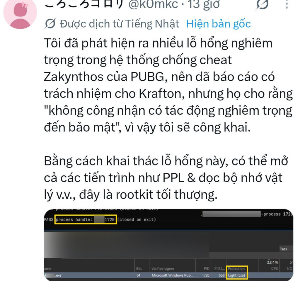 Người chơi Việt Nam theo dõi các tranh luận xoay quanh PUBG