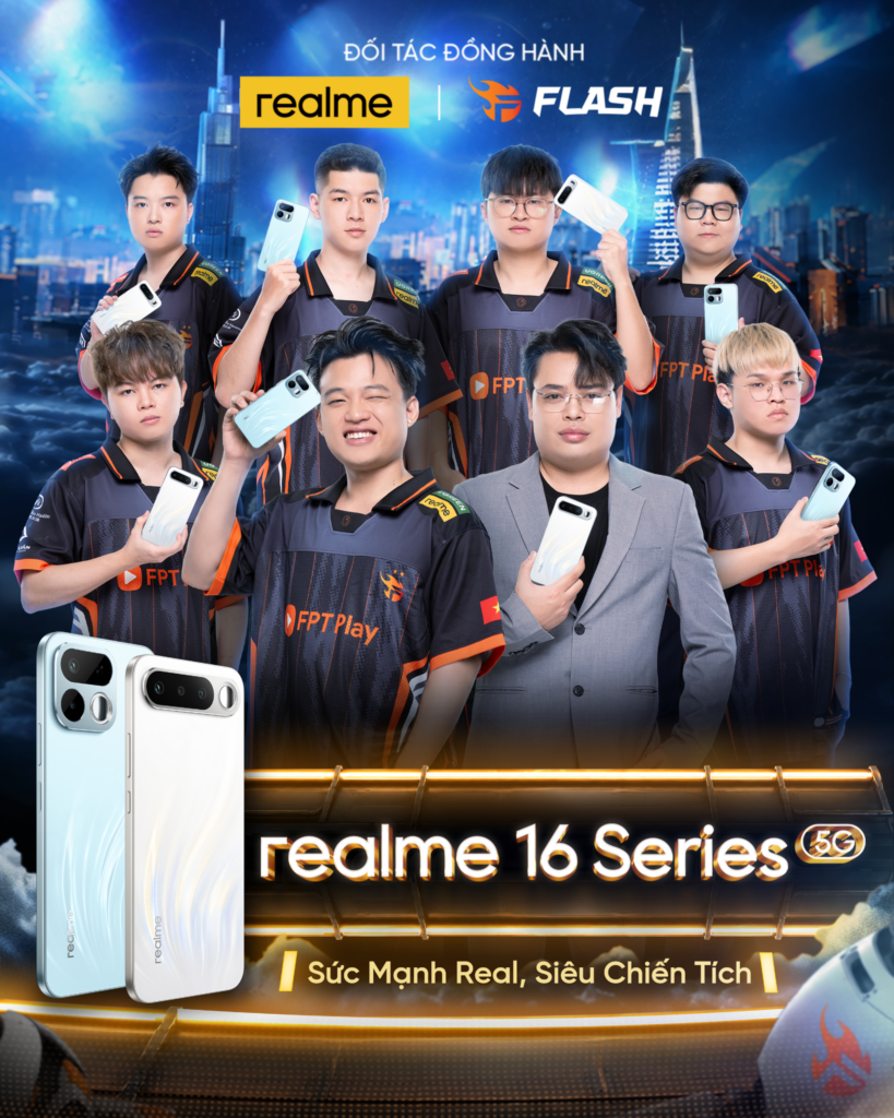 Các đội tuyển sinh viên tham dự giải realme Cup 2026