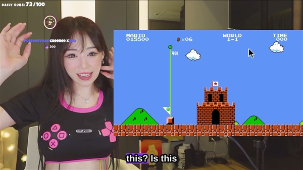 Nữ streamer thử dùng thiết bị tự chế để chơi Tetris