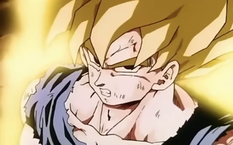 Goku rèn luyện khả năng kiểm soát cơ thể dưới sự hướng dẫn của Merus