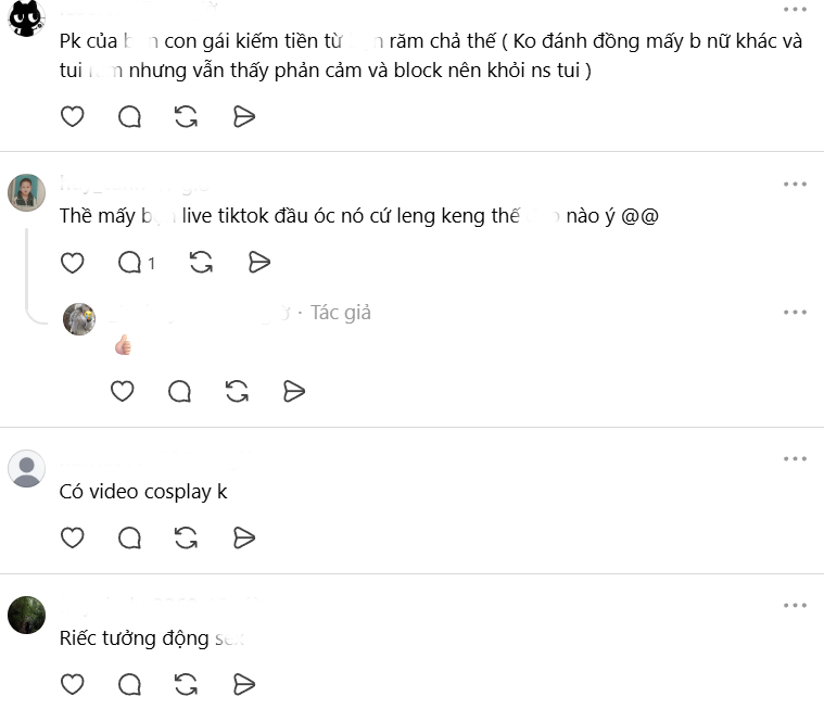 Cộng đồng người xem phản ứng trước nội dung phát trực tiếp gây tranh cãi