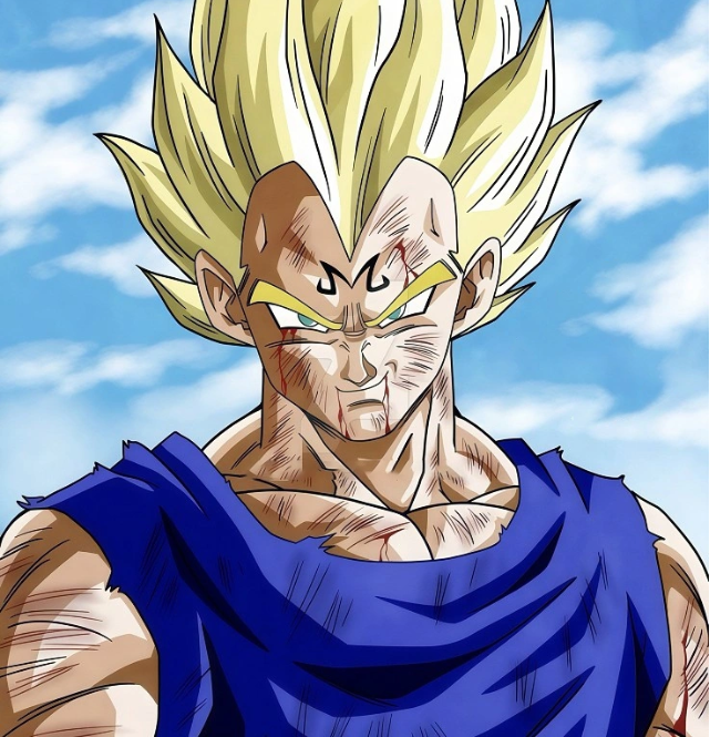 Goku hắc hóa với gương mặt dữ tợn và ánh mắt lạnh lẽo
