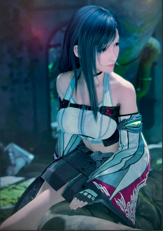 Yuffie xuất hiện trong khu vực trải nghiệm Final Fantasy 7: Revelation