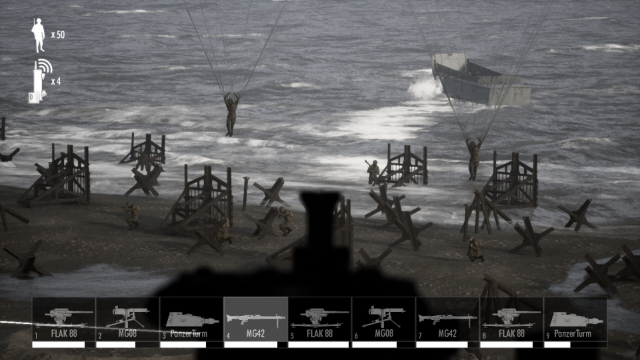 Phương tiện quân sự trong màn chơi Beach Invasion 1944
