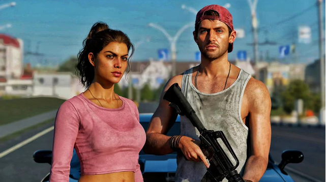 Hình ảnh nhân vật Lucia trong thế giới game GTA 6