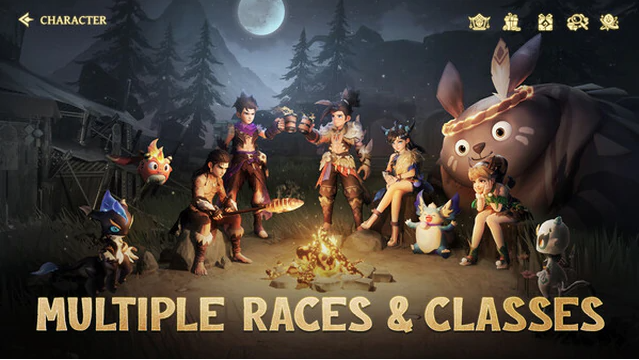 Cảnh chiến đấu với sinh vật lớn trong trailer game