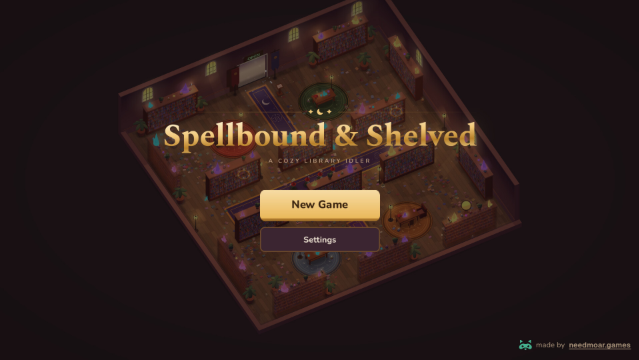 Màn hình trải nghiệm Spellbound & Shelved trên nền tảng Steam