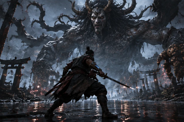 Khung cảnh Nhật Bản cổ kính trong game hành động của Capcom