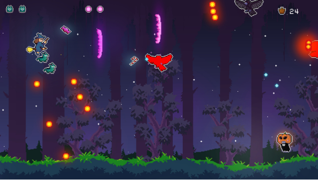 Giao diện trải nghiệm Witchcraft: Candy Hunt trên Steam