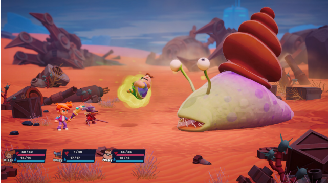 Giao diện giới thiệu các nhân vật trong Legends of Starkadia