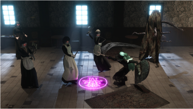 Khu vực khám phá mang màu sắc kinh dị của Withering Realms