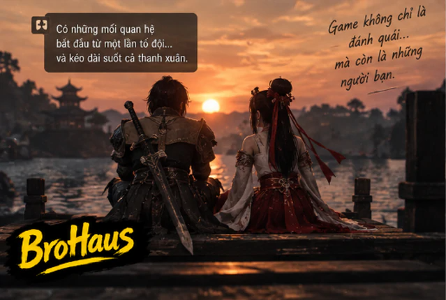 Hình minh họa sự thay đổi giữa game online ngày xưa và hiện đại