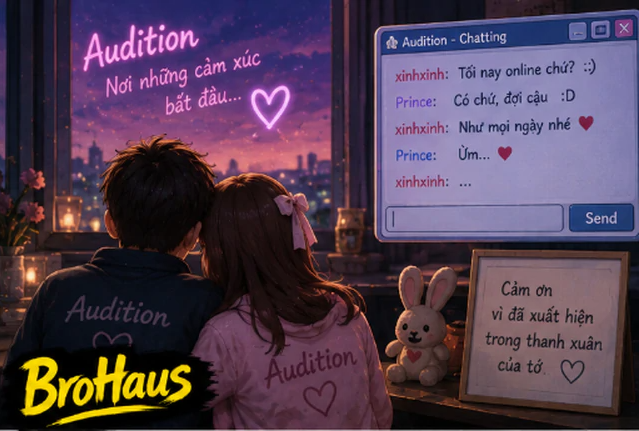 Khung cảnh gợi nhớ ký ức tuổi trẻ của game thủ Audition