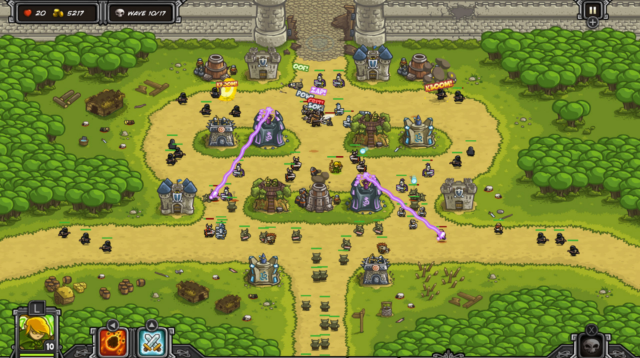 Phong cách đồ họa hoạt hình đặc trưng của Kingdom Rush