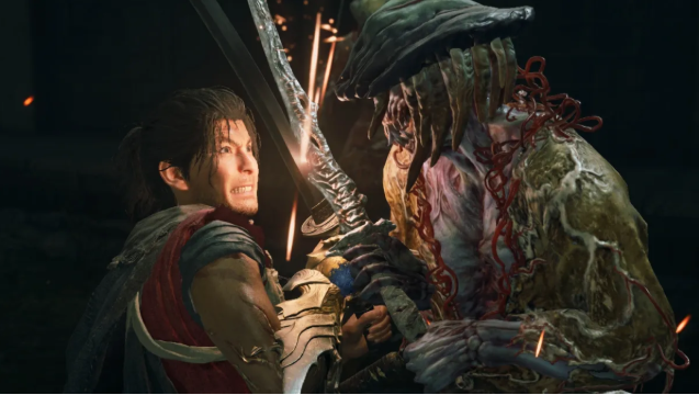 Hình ảnh trận chiến với kẻ địch trong Onimusha: Way of the Sword
