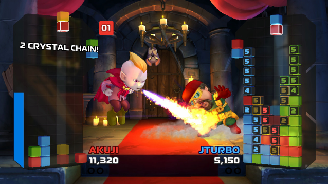 Cảnh nội dung cốt truyện trong Crystal Crisis