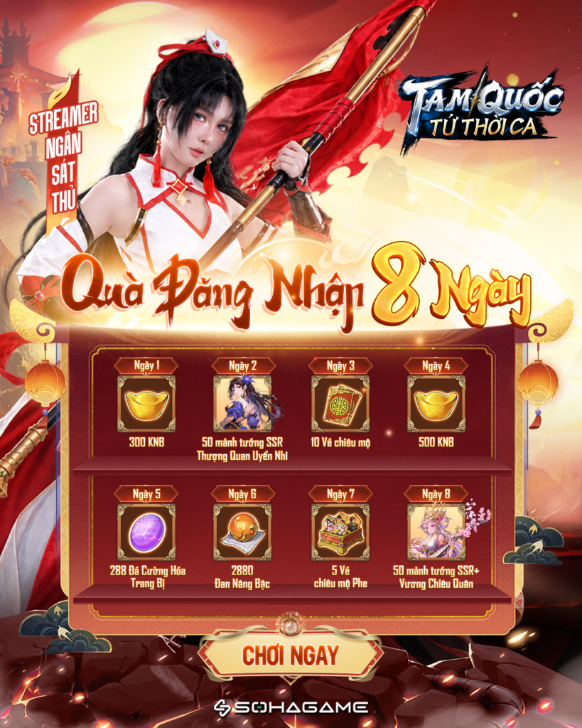 Tổng quan chuỗi phúc lợi hỗ trợ người chơi trong tuần đầu trải nghiệm