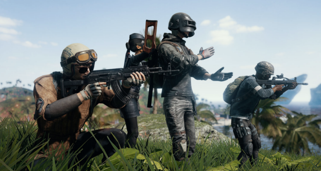 Hình minh họa cho sự khác biệt giữa các phiên bản PUBG