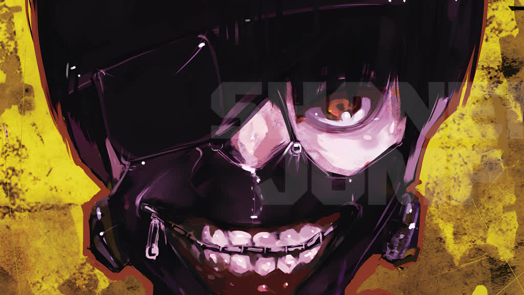 Hình ảnh anime Tokyo Ghoul trong tông màu tối